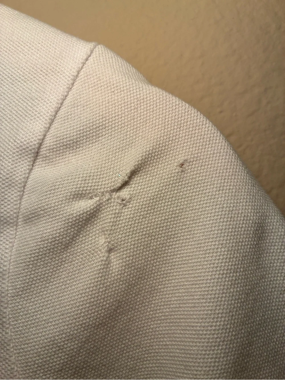 Gymboree size 7 White uniform shirt